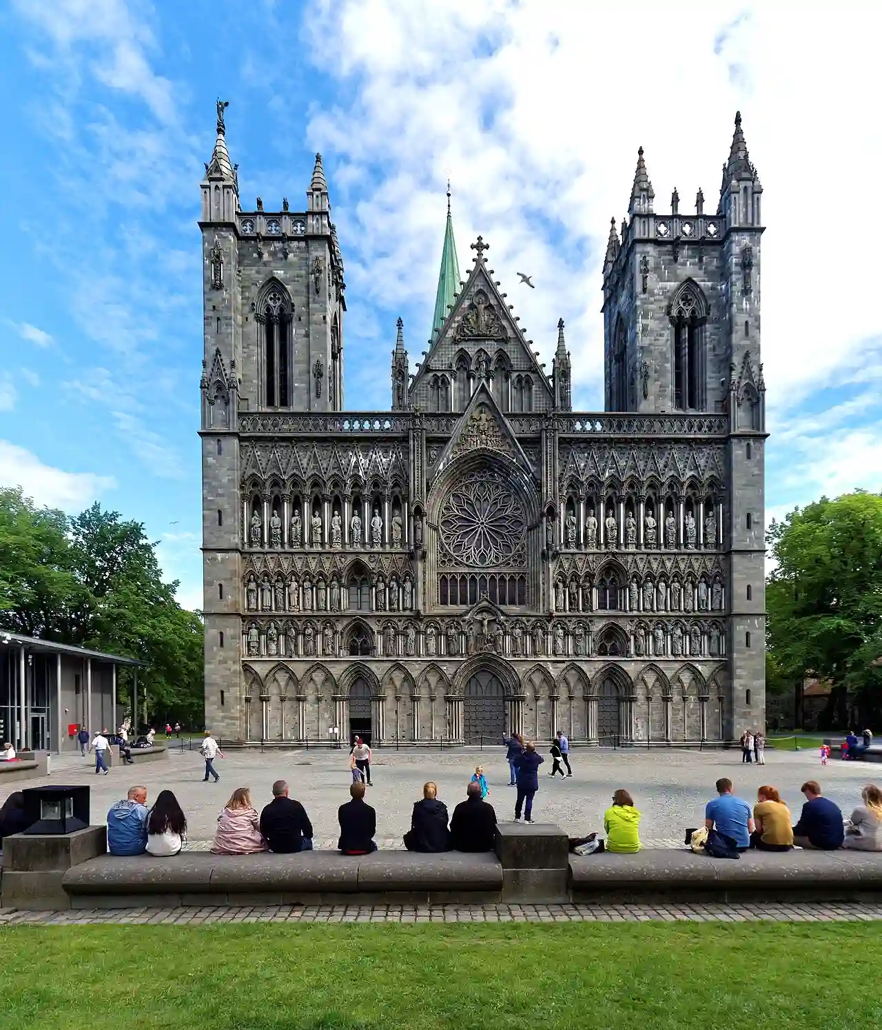 Die Nidaros Kathedrale in Trondheim. 05