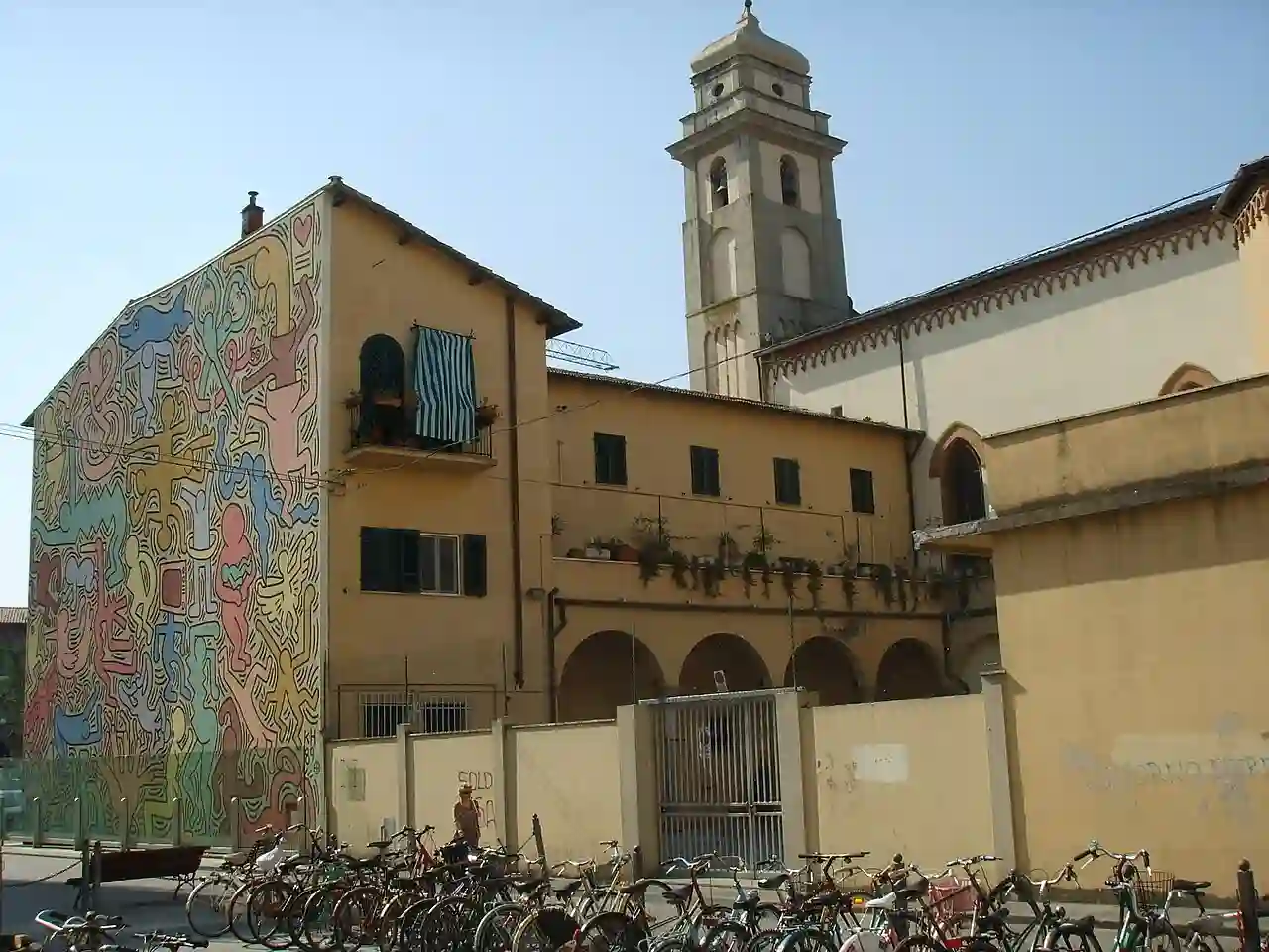 Chiesa di sant'antonio, pisa, lato