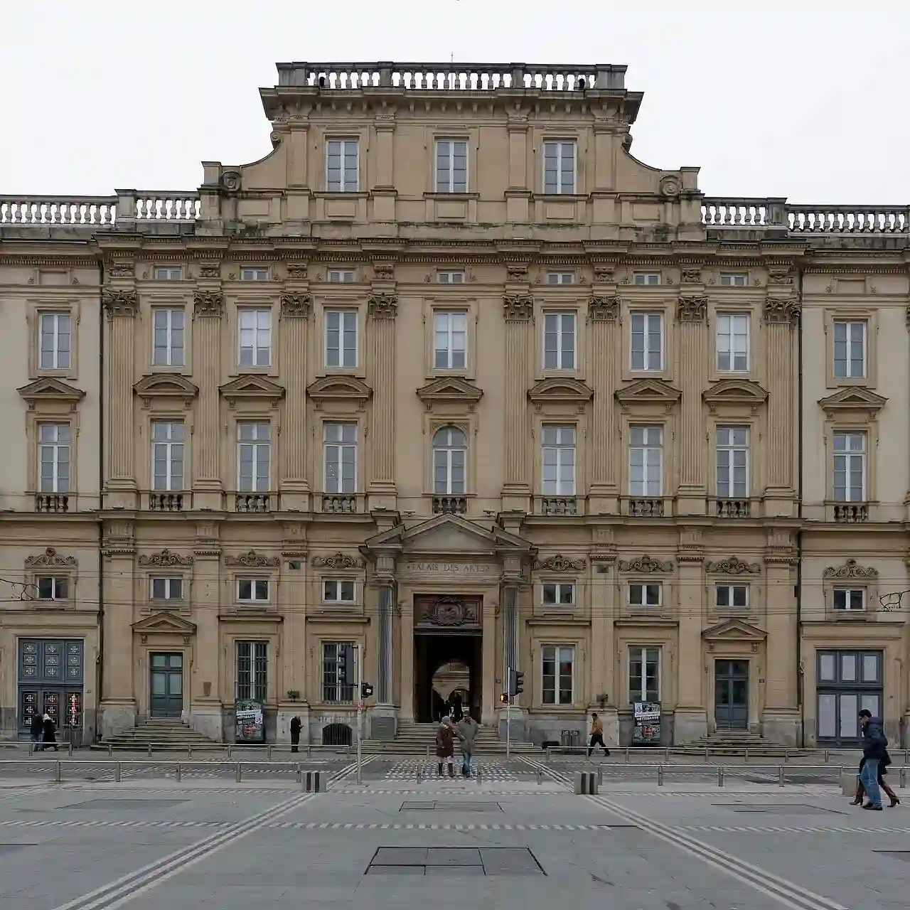 Facade Musee des Beaux-Arts de Lyon n02