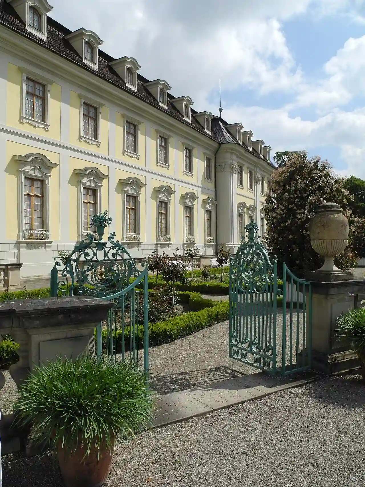 Ludwigsburg - Residenzschloss, Barockfassade 1704-33