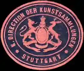 Siegelmarke Königliche Direction der Kunstsammlungen - Stuttgart W0225233