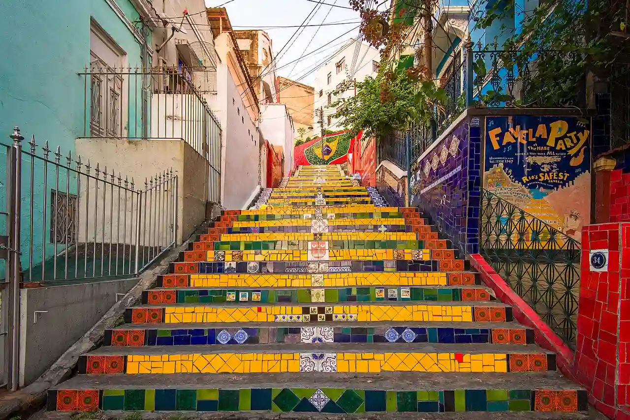 Colorful Selaron Stairs 3