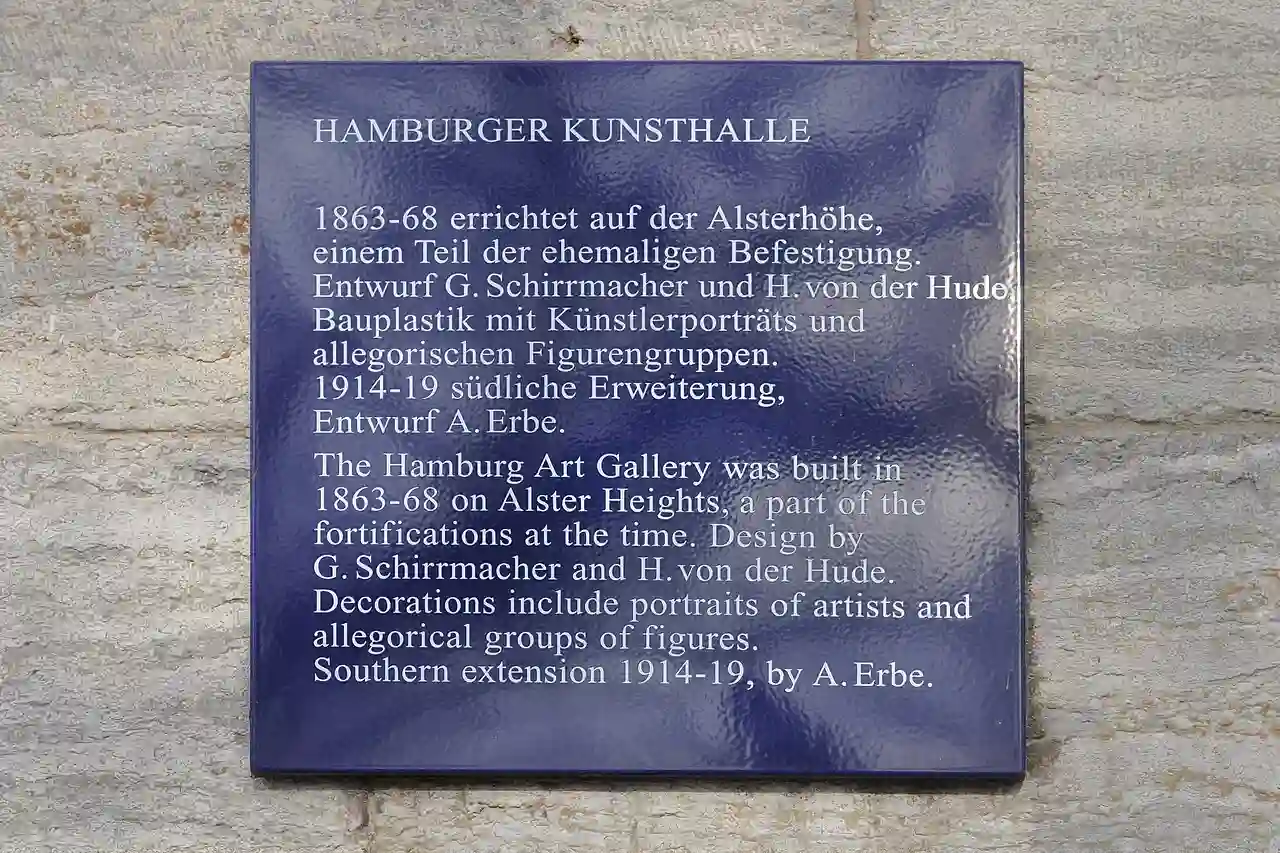 Hamburger Kunsthalle (Hamburg-Altstadt).Tafel.ajb
