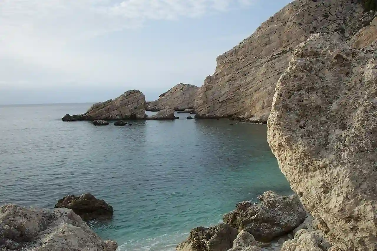 Petani beach, Kefalonia 10-2003 01