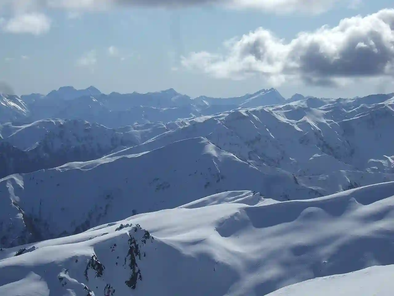 Looking West from Coronet Peak