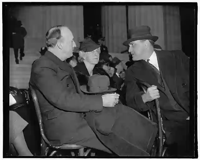 Blacks and Minton at Marian Anderson's concert