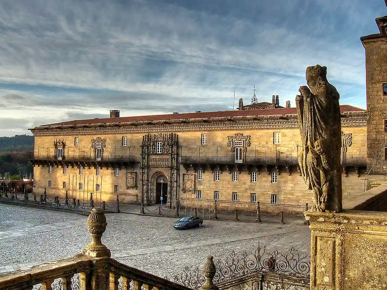 Hostal dos Reis Católicos. Praza do obradoiro. Santiago de Compostela
