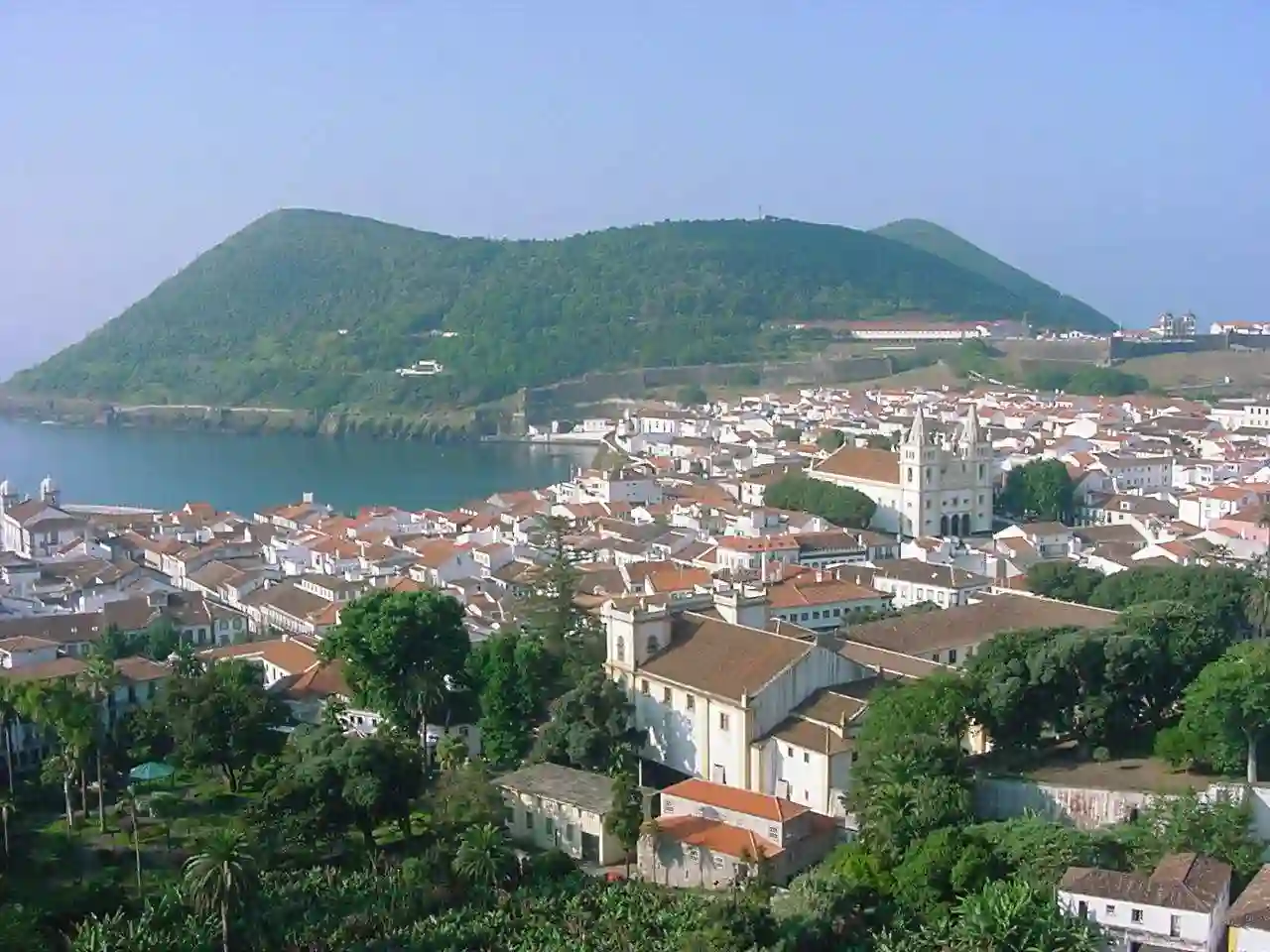Cidade de Angra do Heroísmo, ilha Terceira, Açores