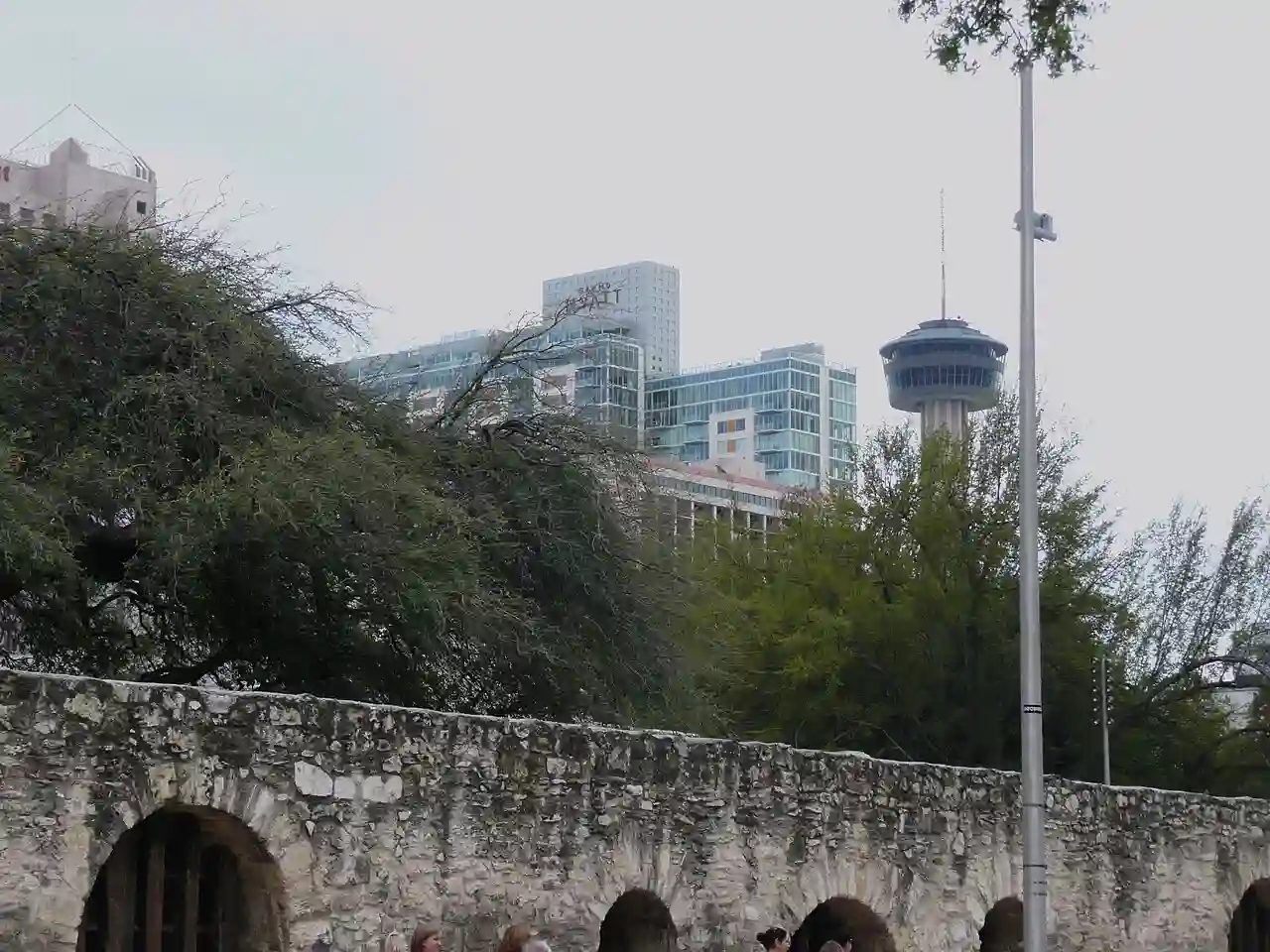 Alamo and Hemisphere Tower