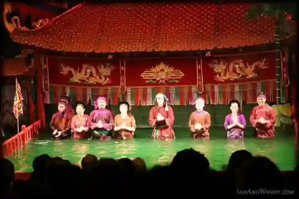 Thang long water puppet