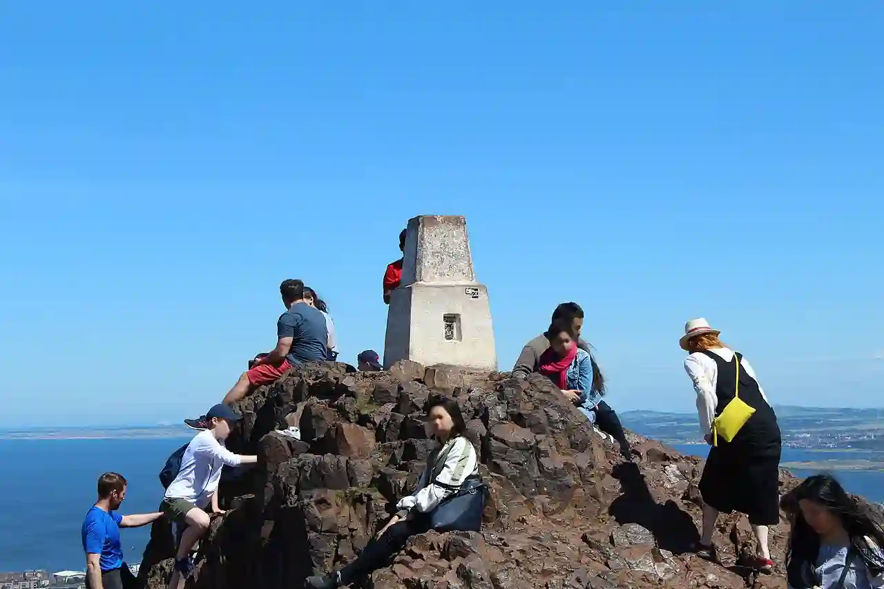 Colline Arthur Seat Édimbourg 21