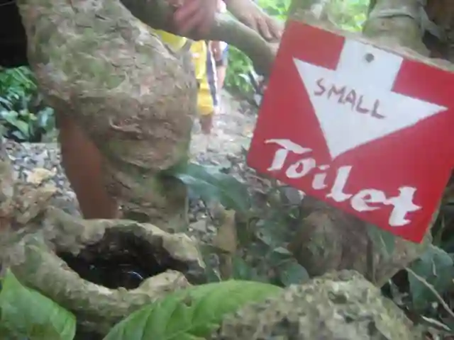"Small Toilet" at Mt. Luho Boracay, Philippines