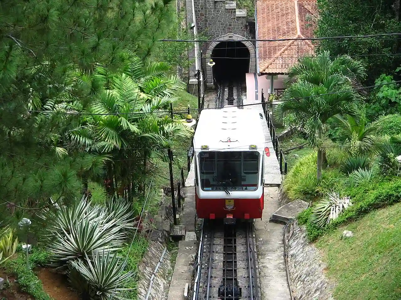 Bukit bendera funicular