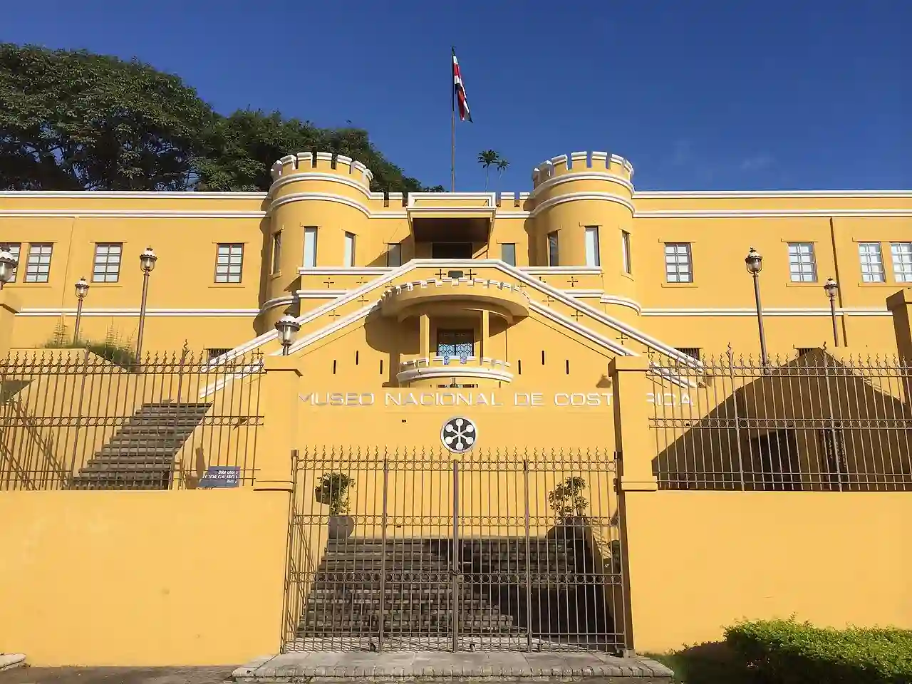 Fachada del Museo Nacional de Costa Rica