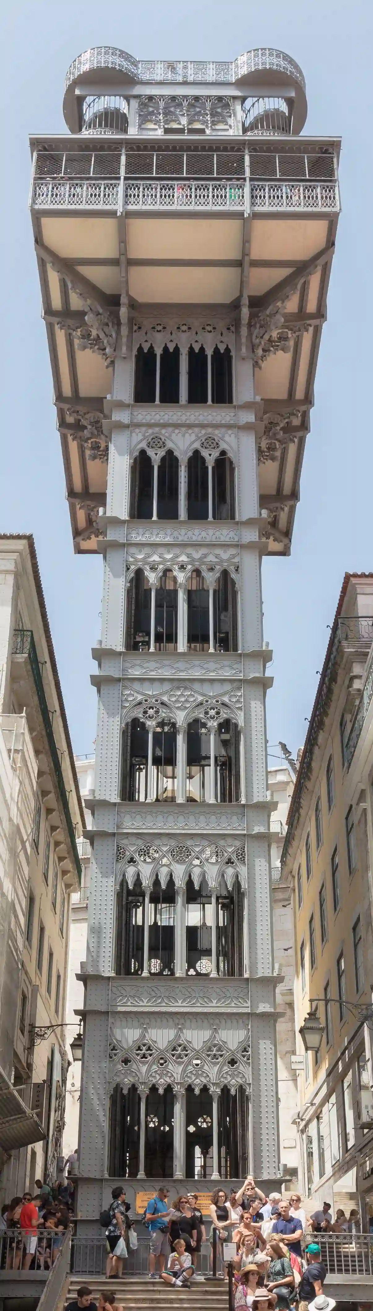 Elevador de Santa Justa, Lisboa, Portugal, 2022-07-24, DD 07