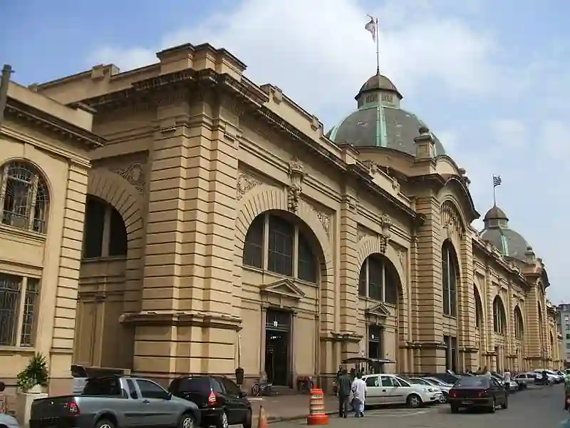 Mercado Municipal, fachada rua da Cantareira 2