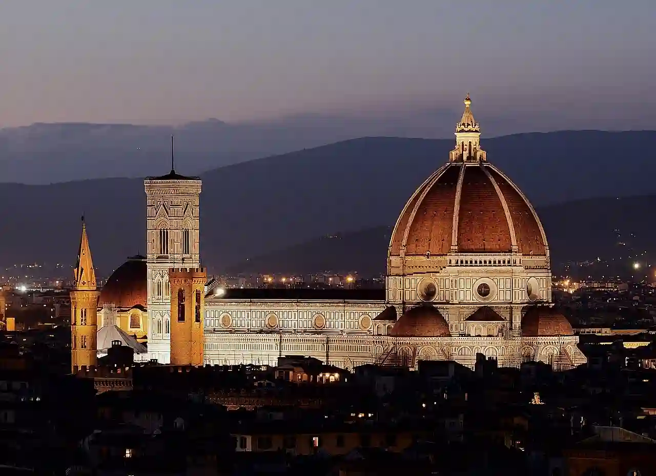 Florence Duomo from Michelangelo hill