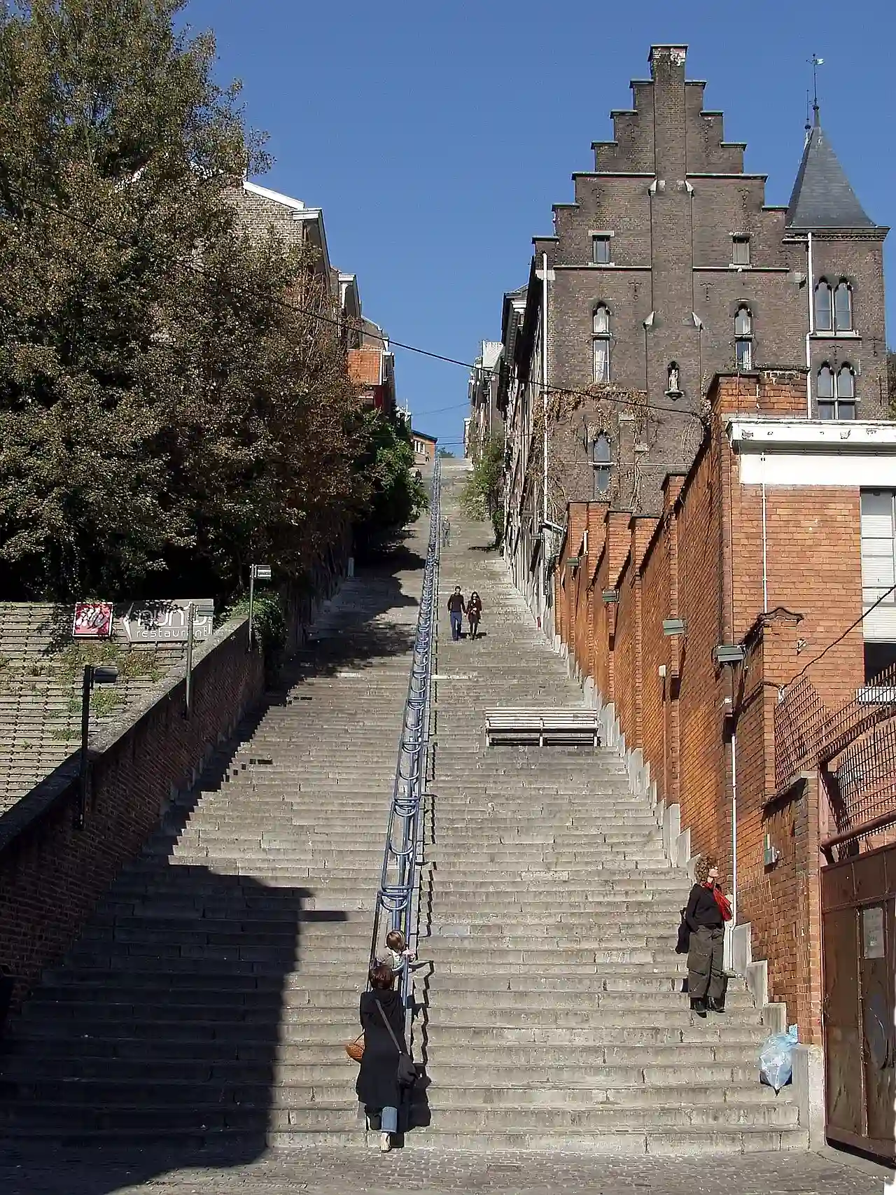 Montagne de Bueren - stairs - Liege 1
