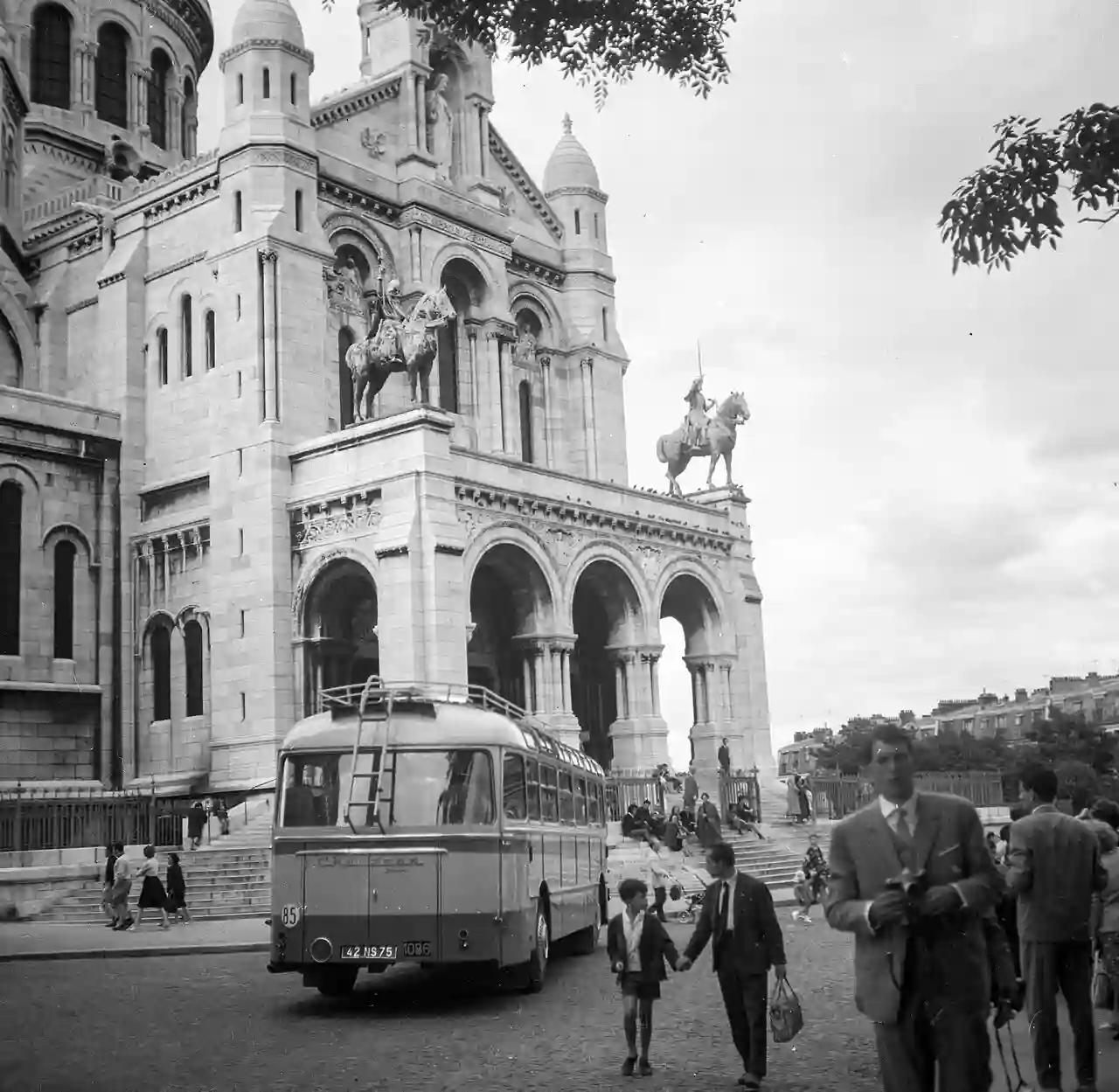 Sacré Coeur-bazilika. Fortepan 75006