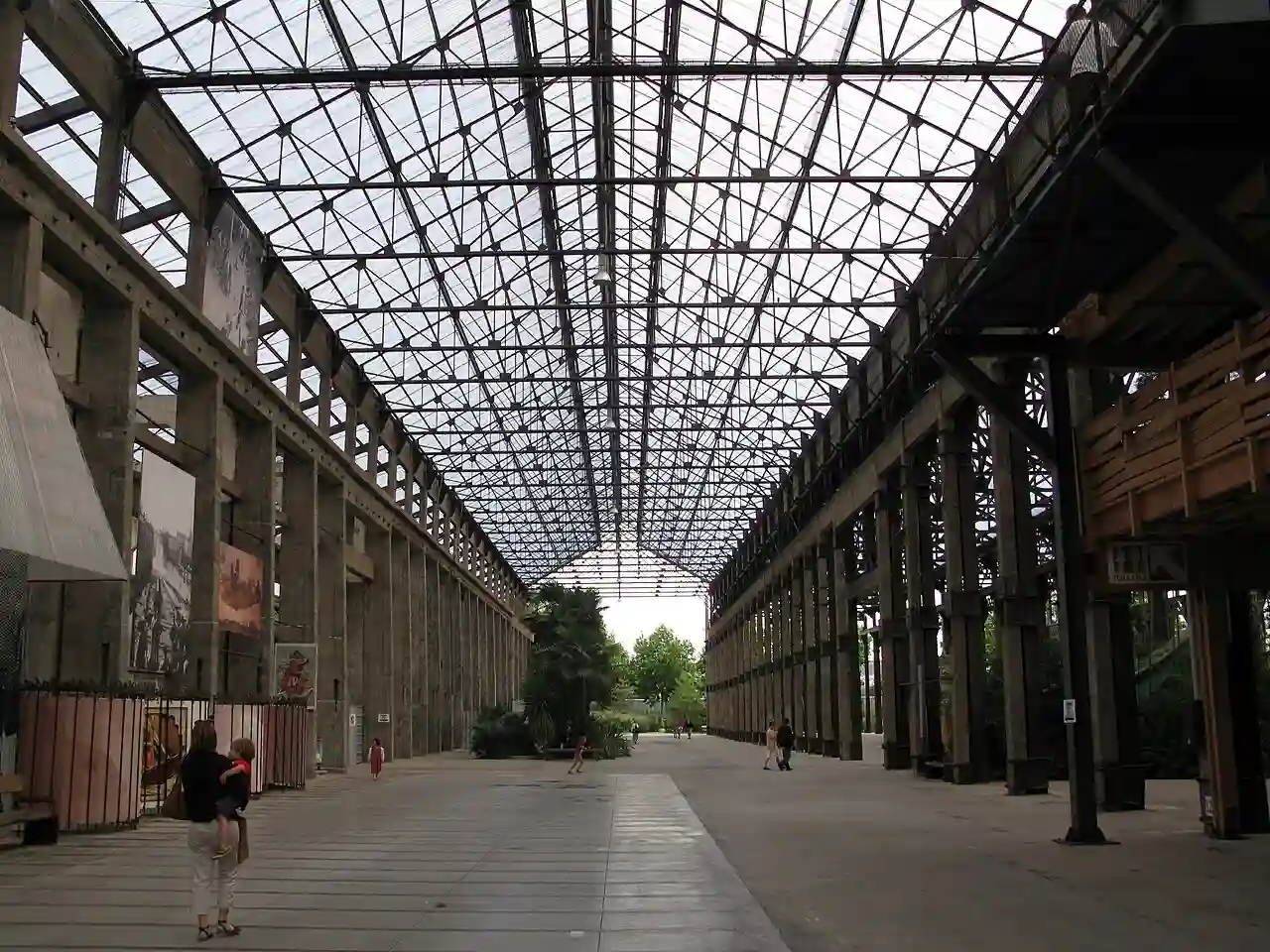 Hangar des machines de l'île