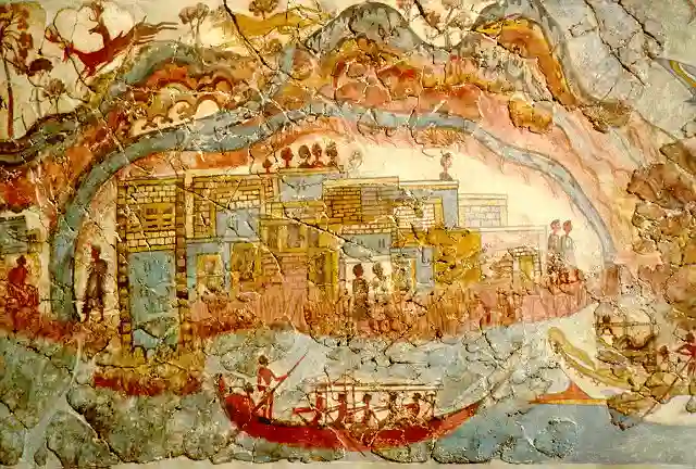 Akrotiri minoan town