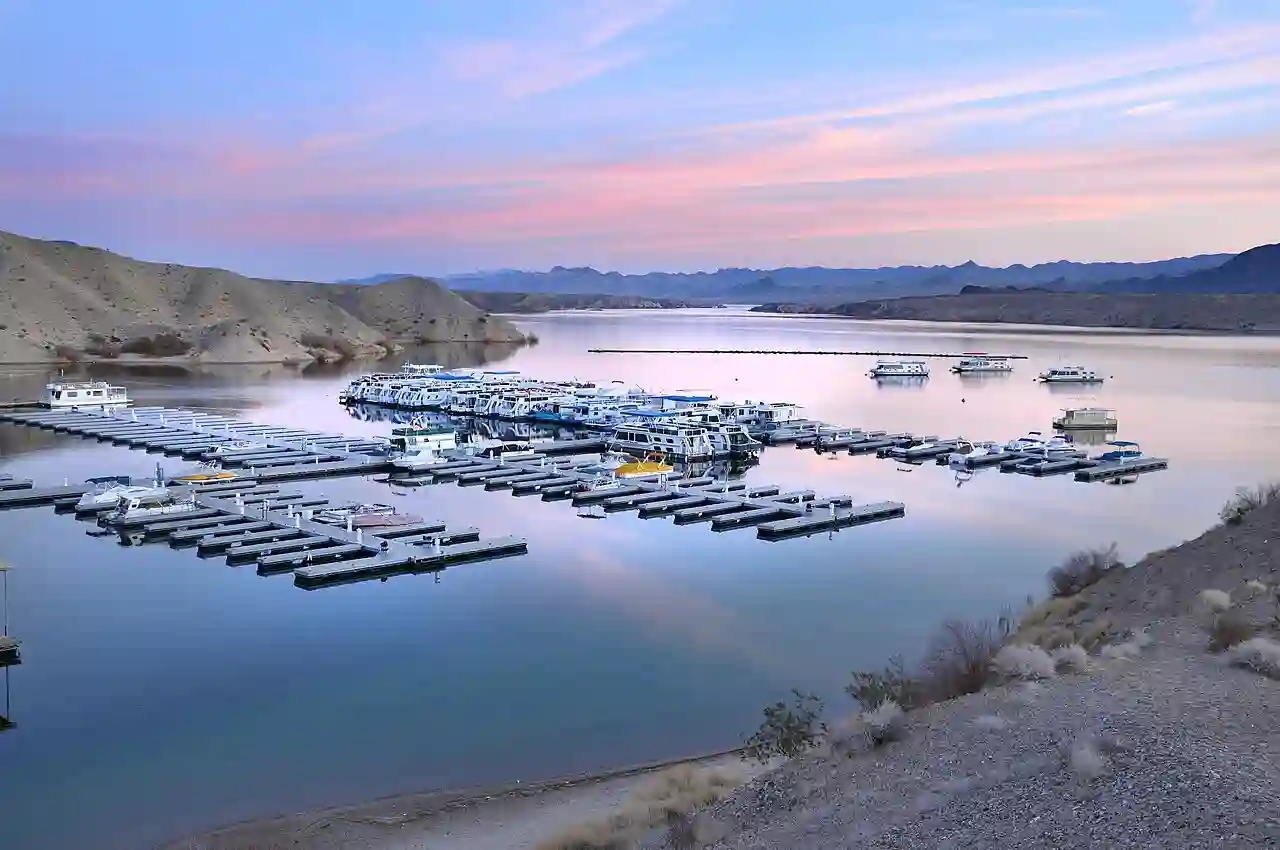 Cottonwood Cove on Lake Mohave at Lake Mead NRA