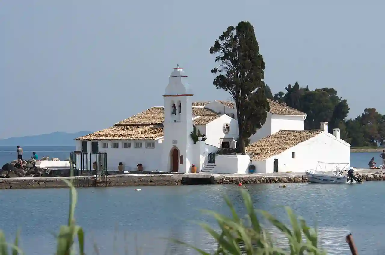 Vlacherna Monastery - Corfu - Ionian Islands - Greece - 26 May 2011 - (1)
