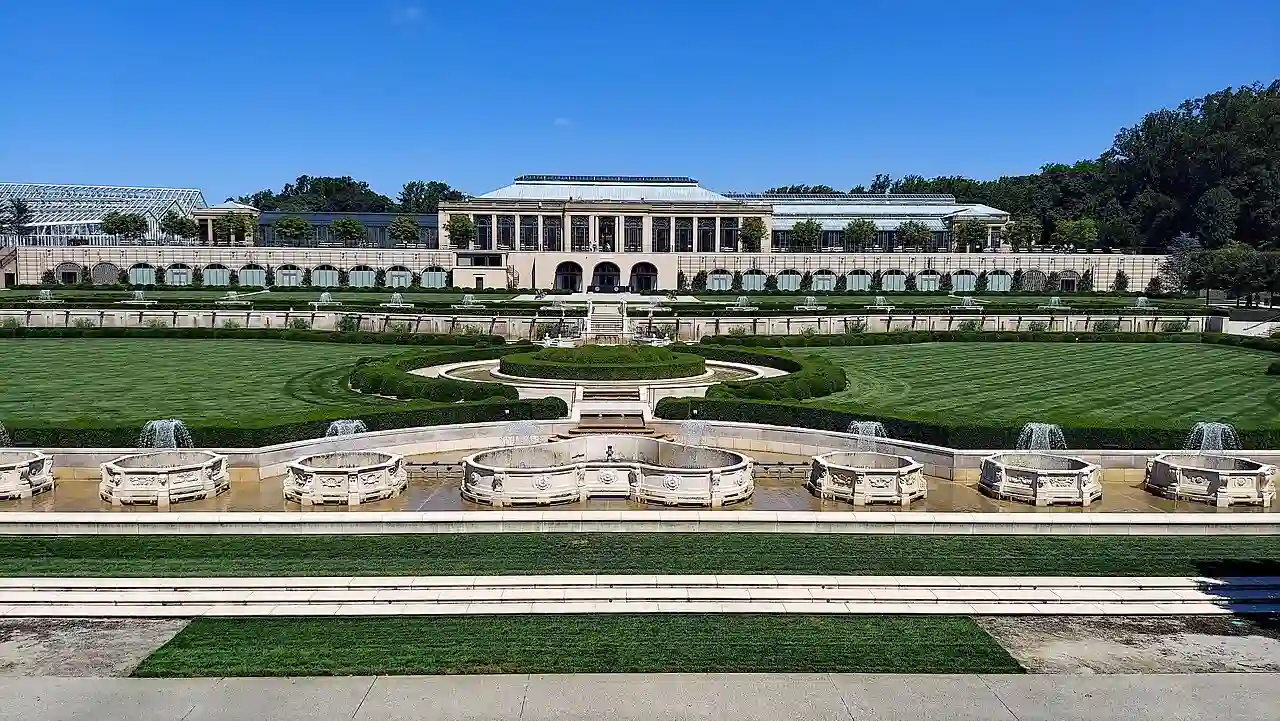 Longwood Gardens - Exterior view of Conservatory