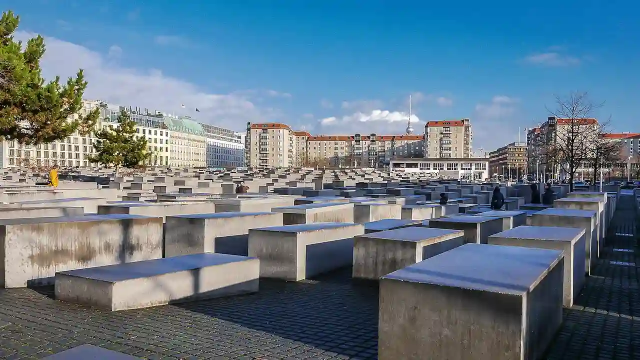 Berlin Holocaust-Mahnmal in Mitte 1