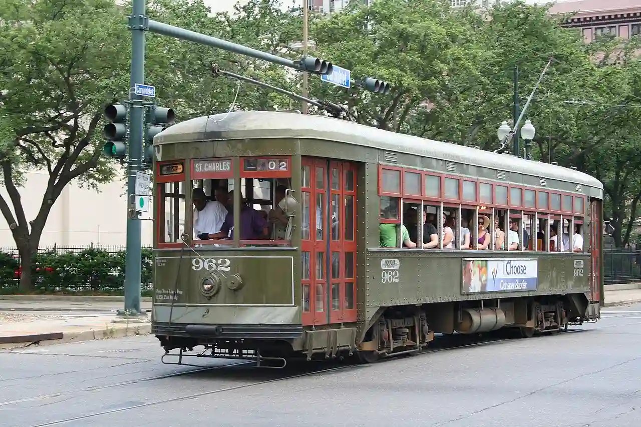 Streetcar in New Orleans, USA1