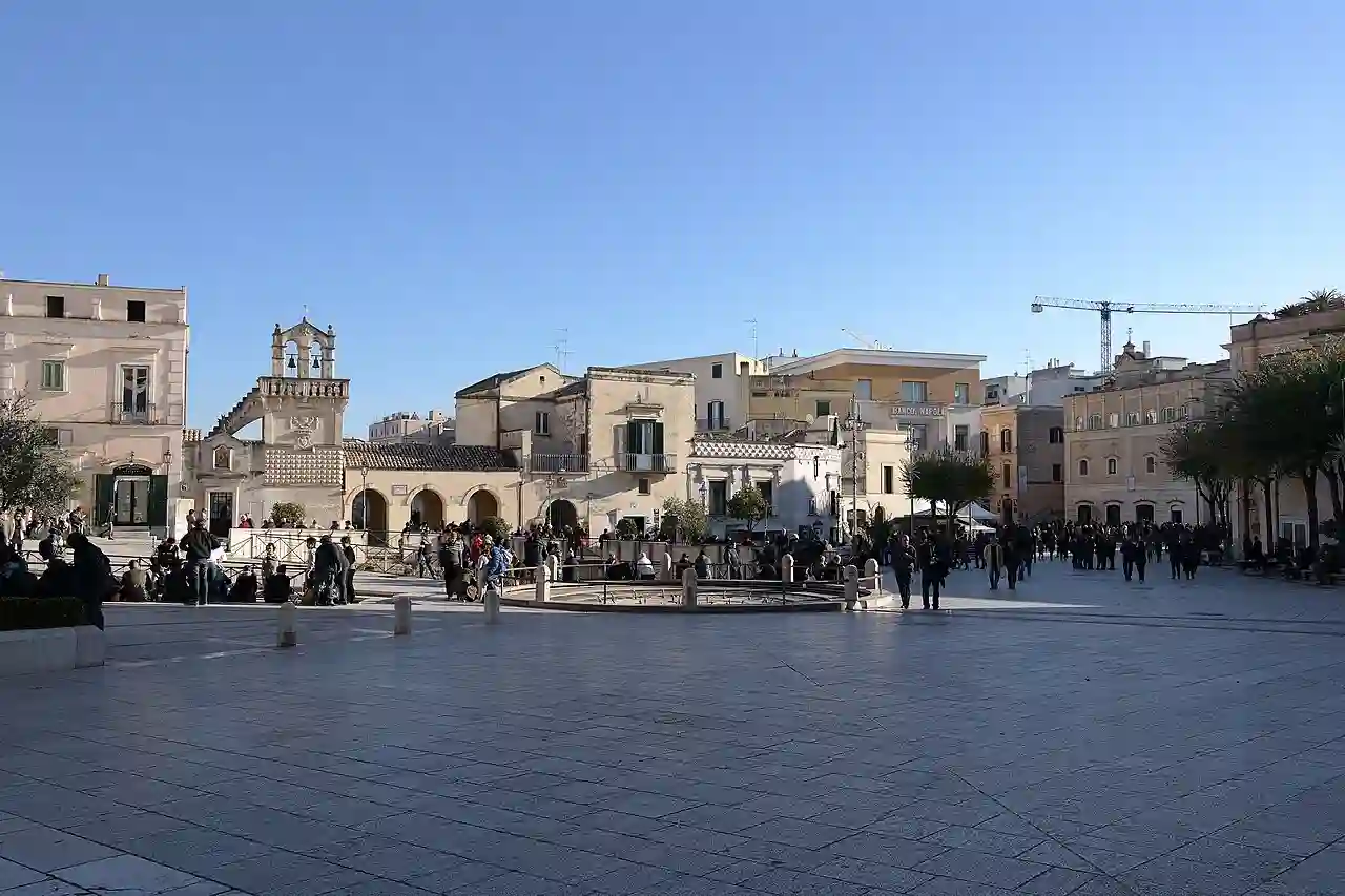 Matera - Piazza Vittorio Veneto