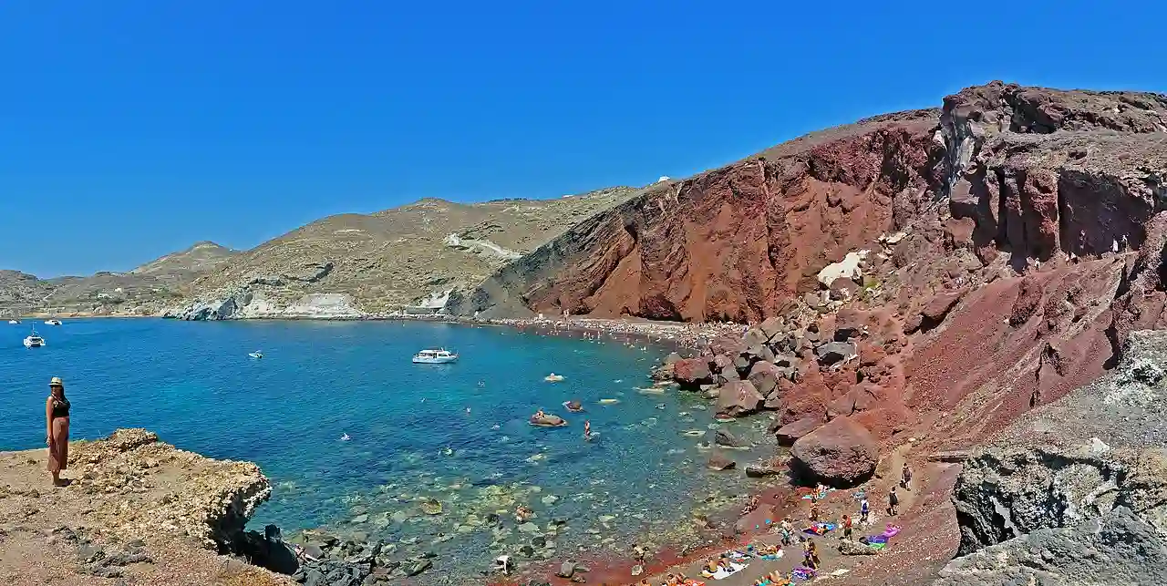 Red Beach - Panorama - Santorini - Grecia - agosto 2018