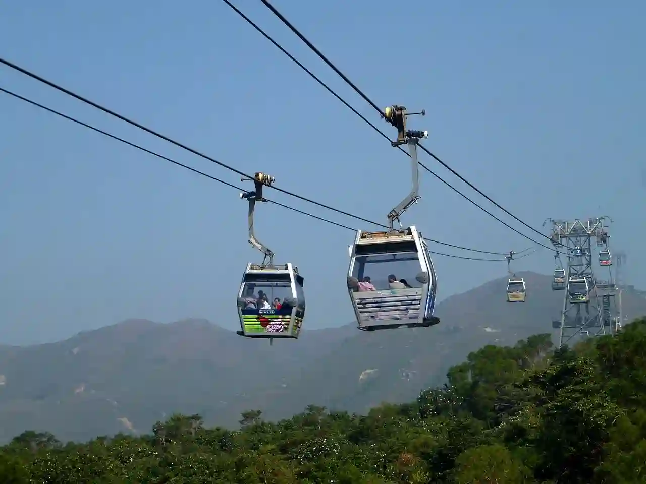 Ngong Ping 360 Cable Car Ngong Ping Lantau Island Hong Kong - panoramio