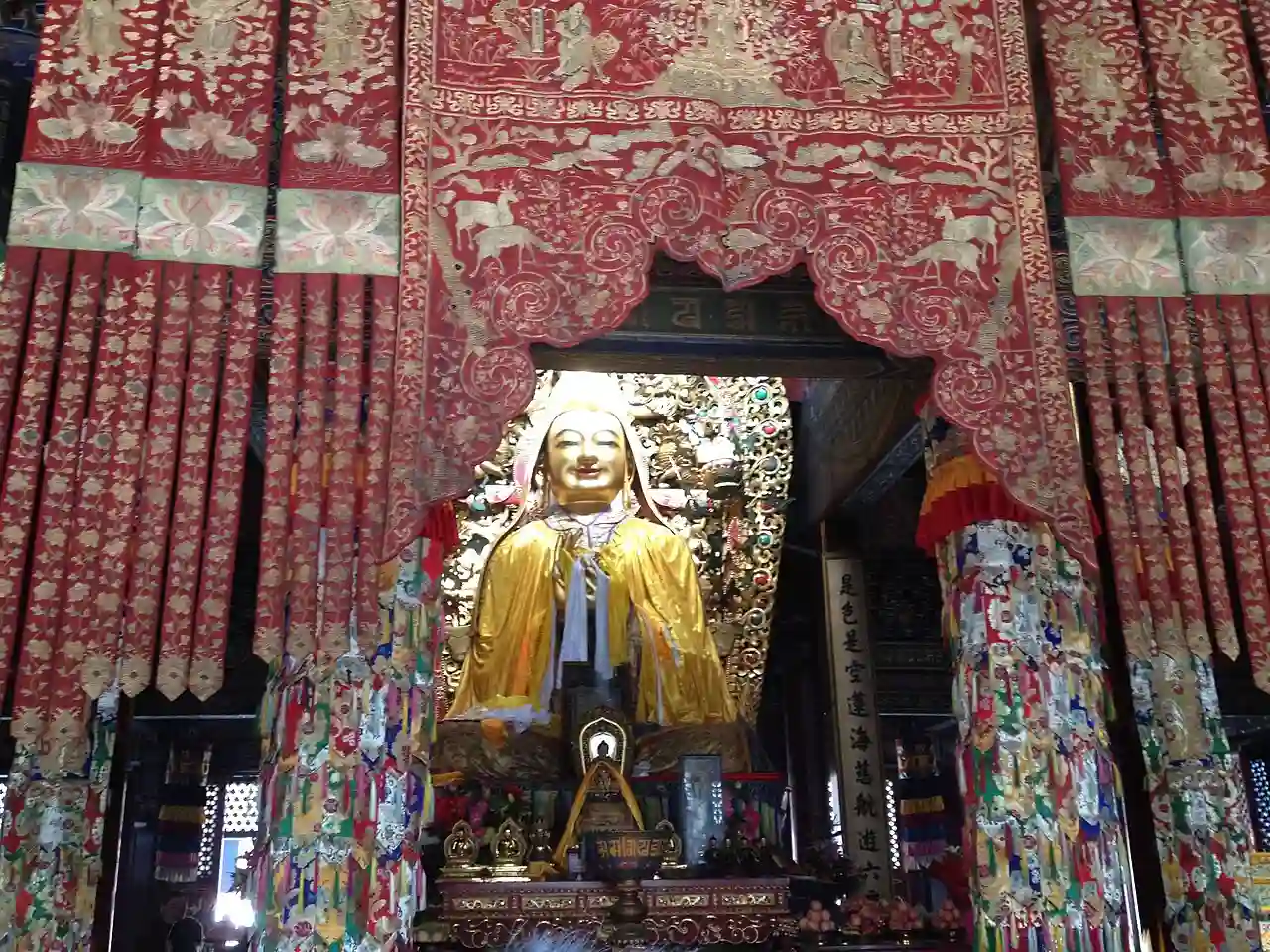 20130915-Beijing-Yonghegong Lama Temple-Statue of Tsong-kha-pa