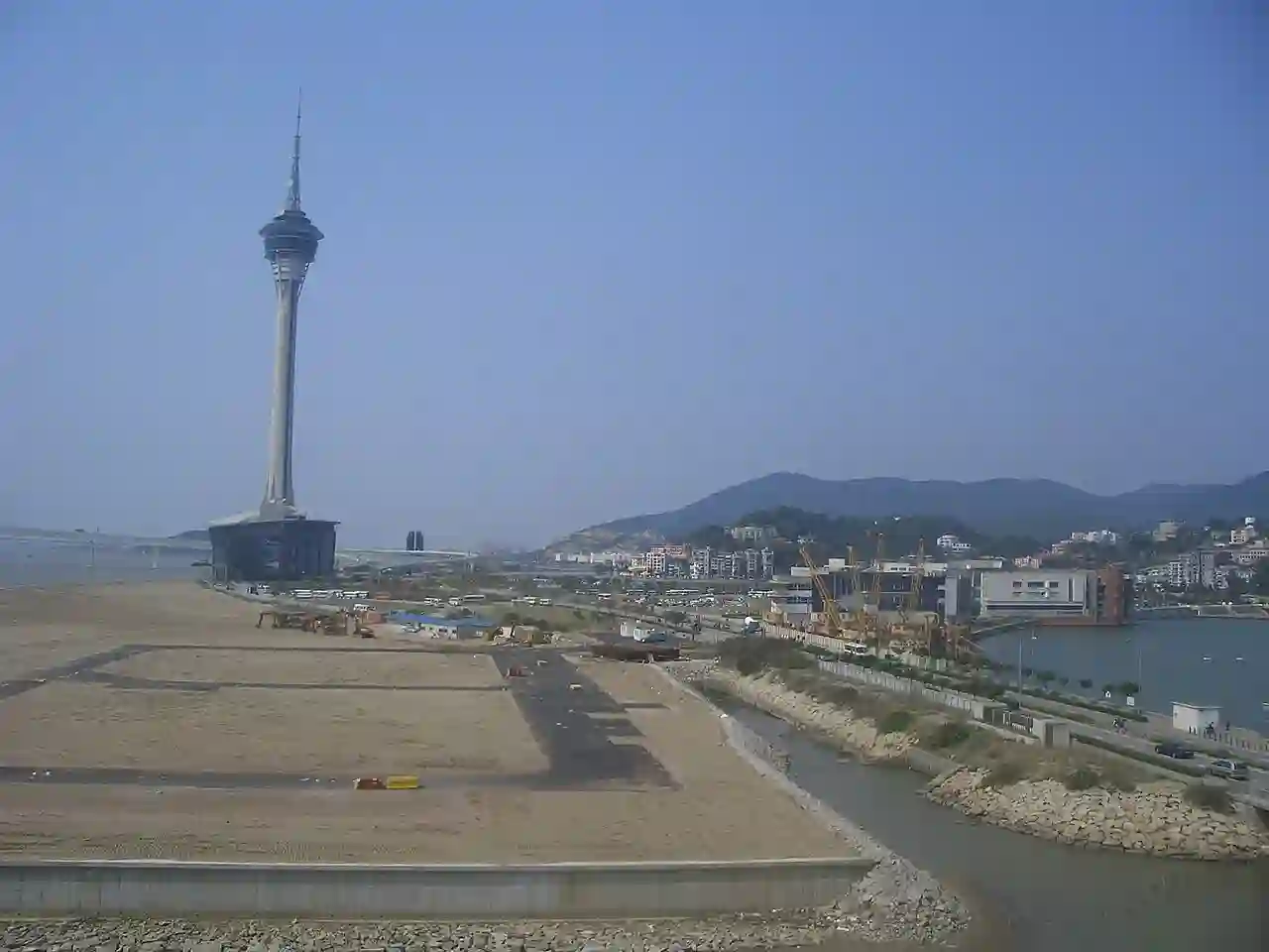 Land reclamation of Macau