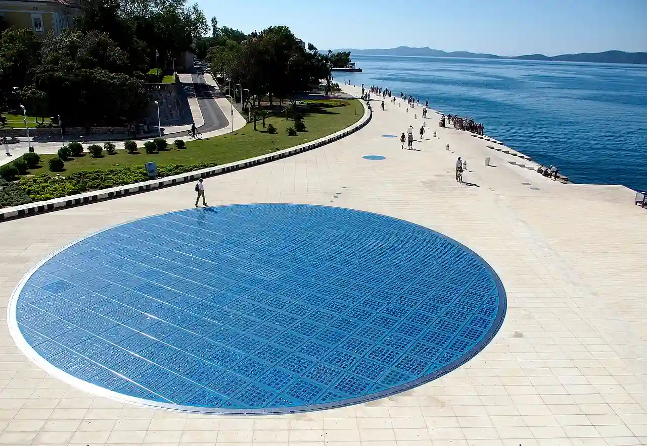 Zadar Lichtspiel-Monument