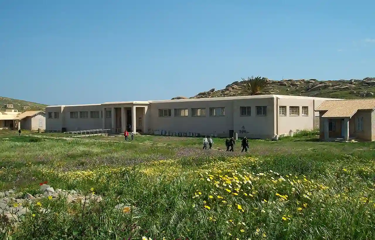 Exterior del Museu Arqueològic de Delos