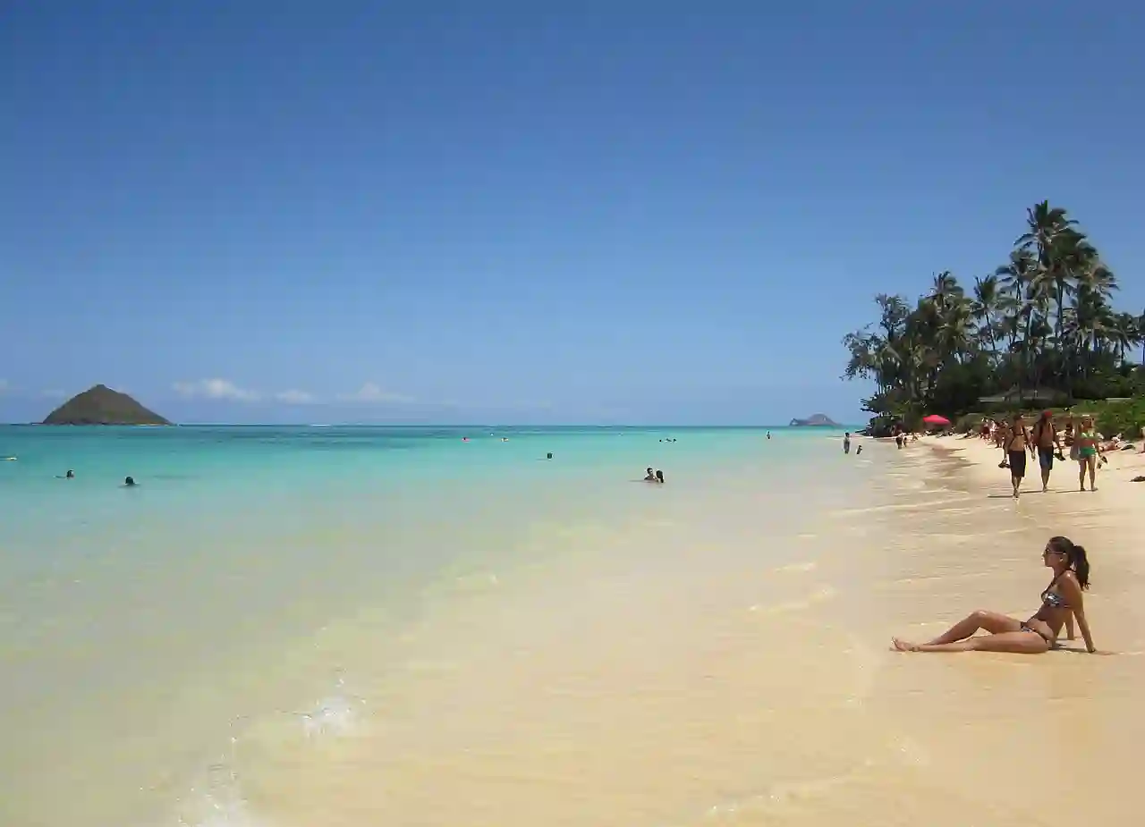 Lanikai Strand auf Oahu