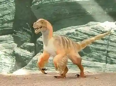 Deinonychus model Palmengarten