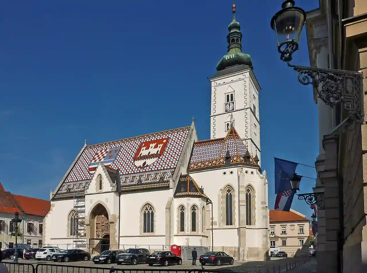 015 San-Marco-Kirche in Zagreb