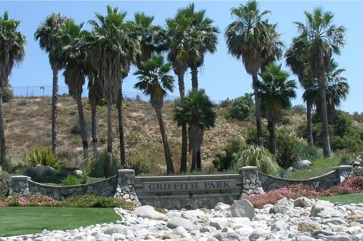 Griffith Park welcome sign