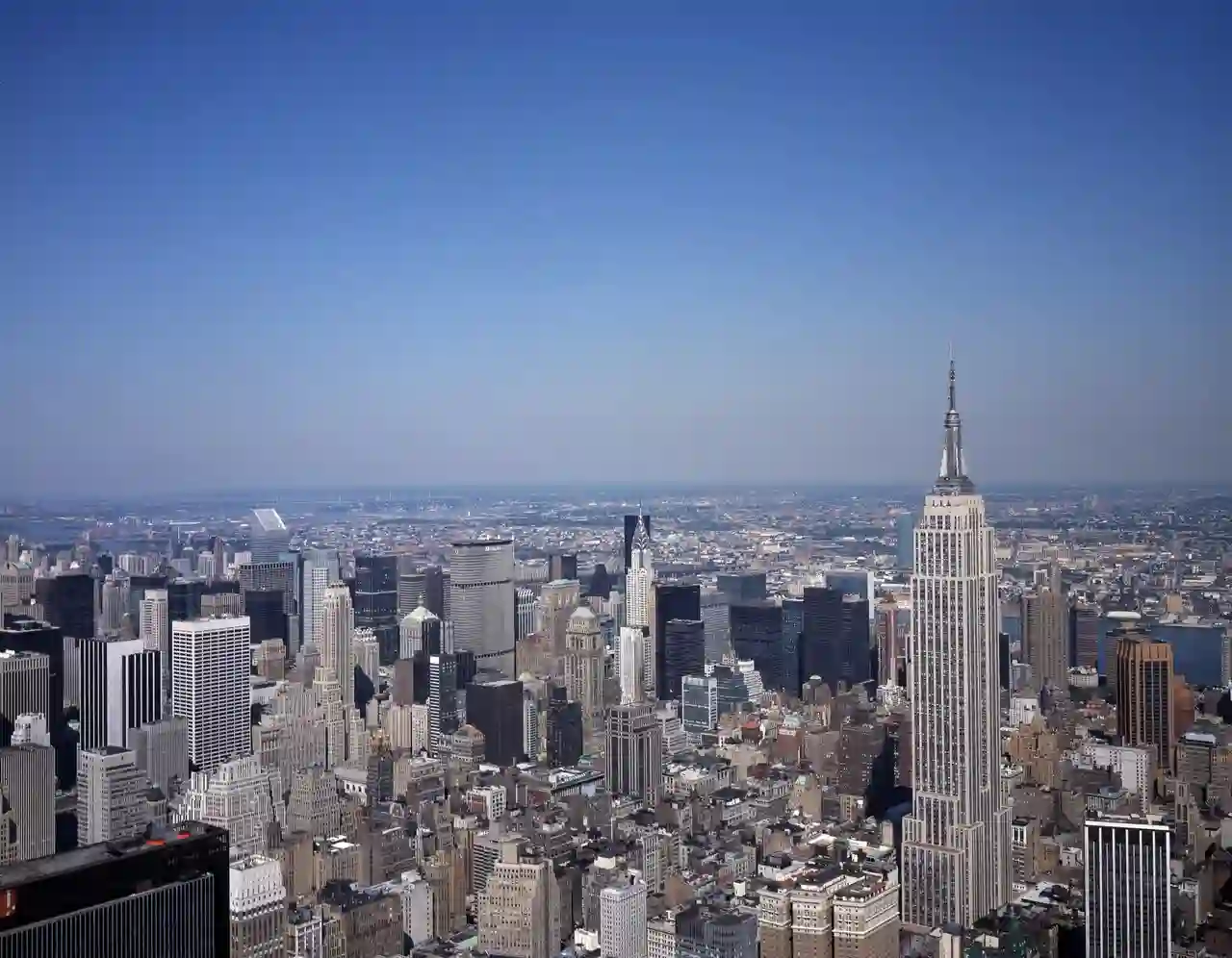 Aerial view of New York, New York LCCN2011632578