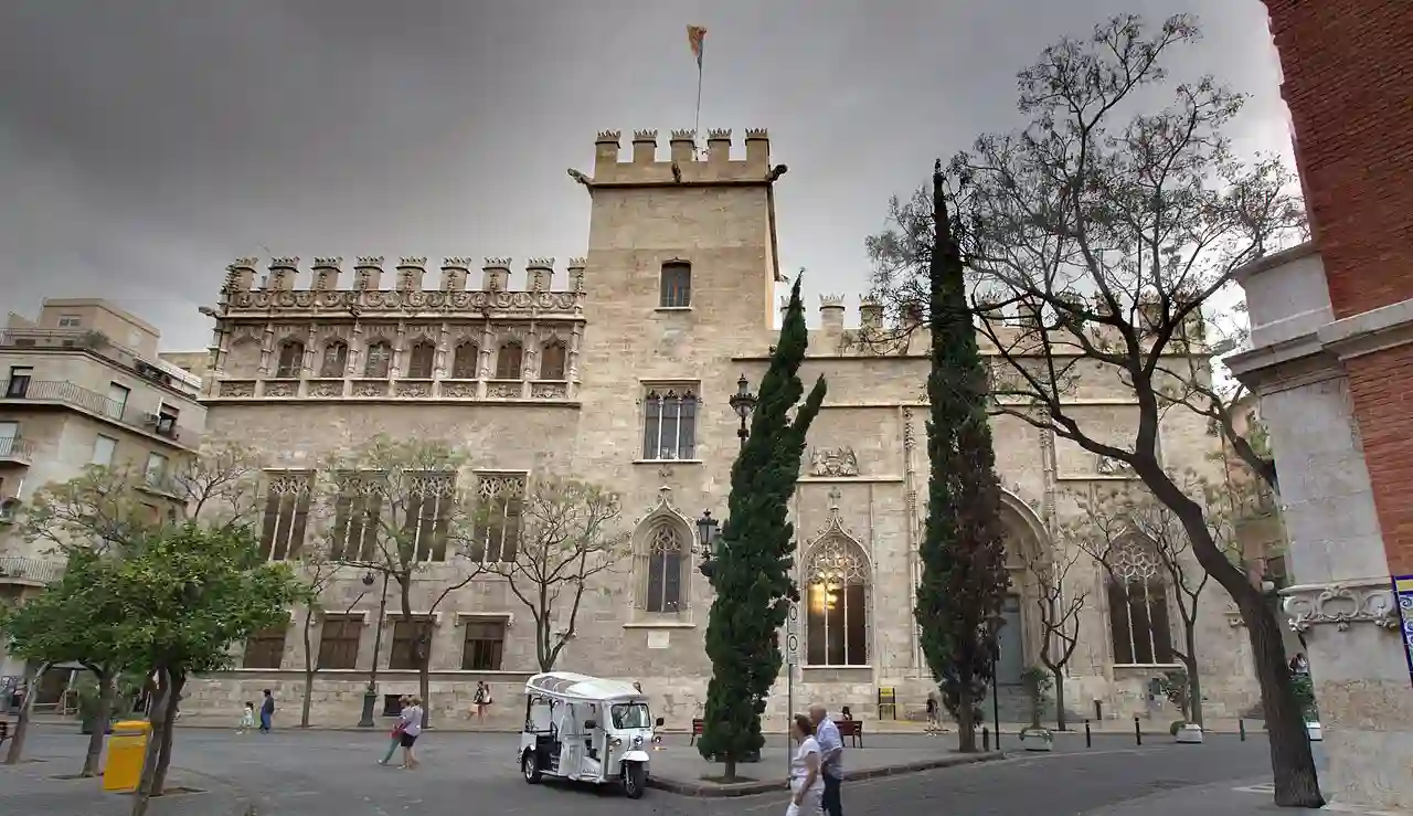 Consulado del Mar y Lonja de la Seda en Valencia