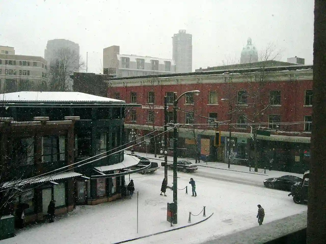 Wintry Gastown