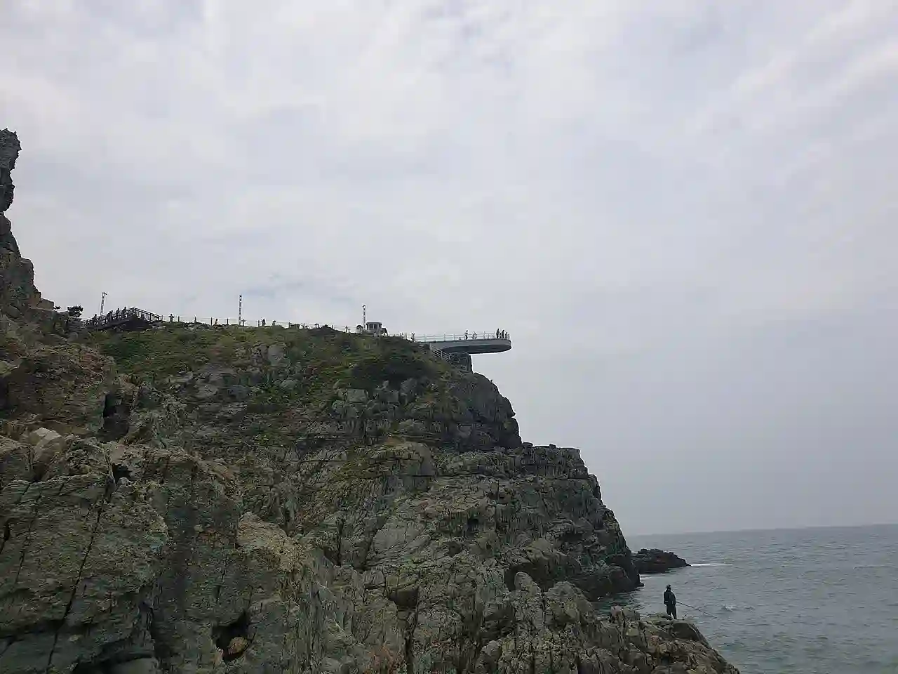 Oryukdo Skywalk in Busan, South Korea