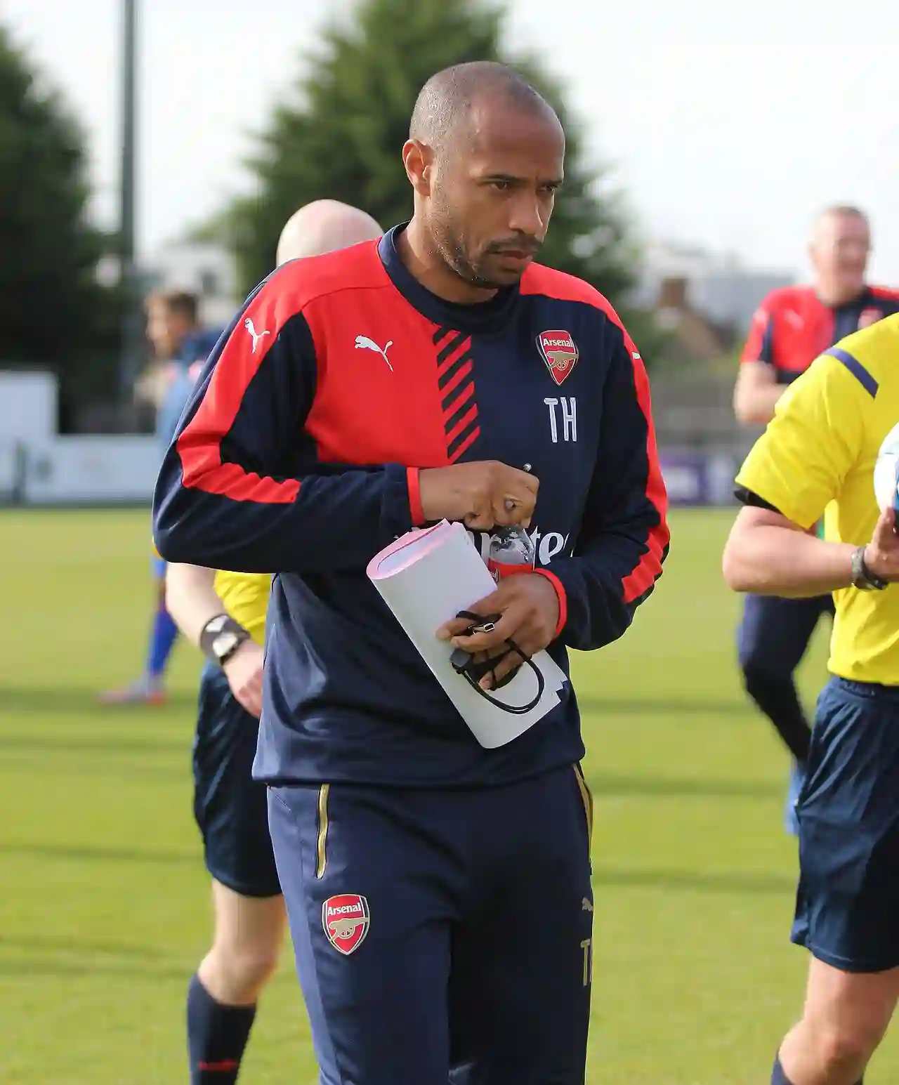 Thierry Henry Arsenal U19s Vs Olympiacos (21650432628)