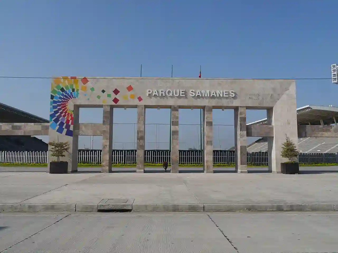 Entrada al Parque Samanes